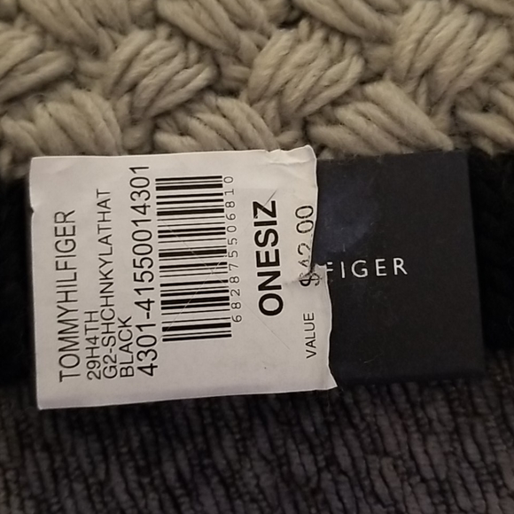 Tommy Hilfiger Chunky Lat Hat - Picture 5 of 6